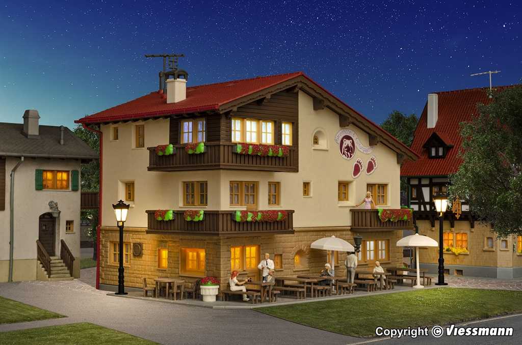 Mini 現貨 Kibri 38827 HO規 酒店 組裝模型