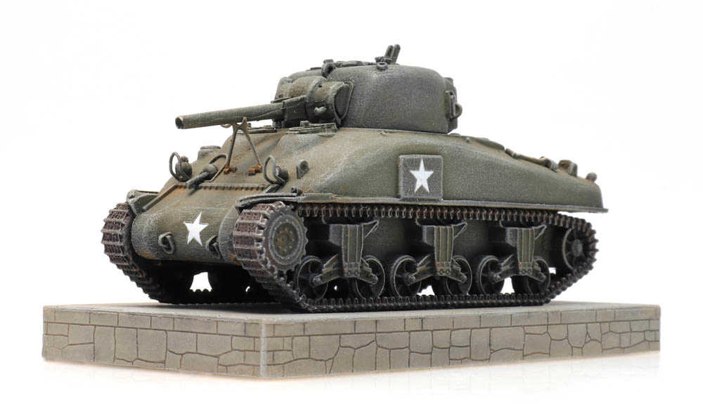 Mini 現貨 Artitec 387.448 HO規 Sherman M4A1 Monument 雪曼坦克
