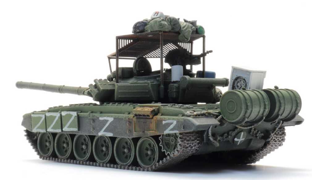 Mini 現貨 Artitec 6870691 HO規 俄羅斯 T-72B obr 1989g.戰車