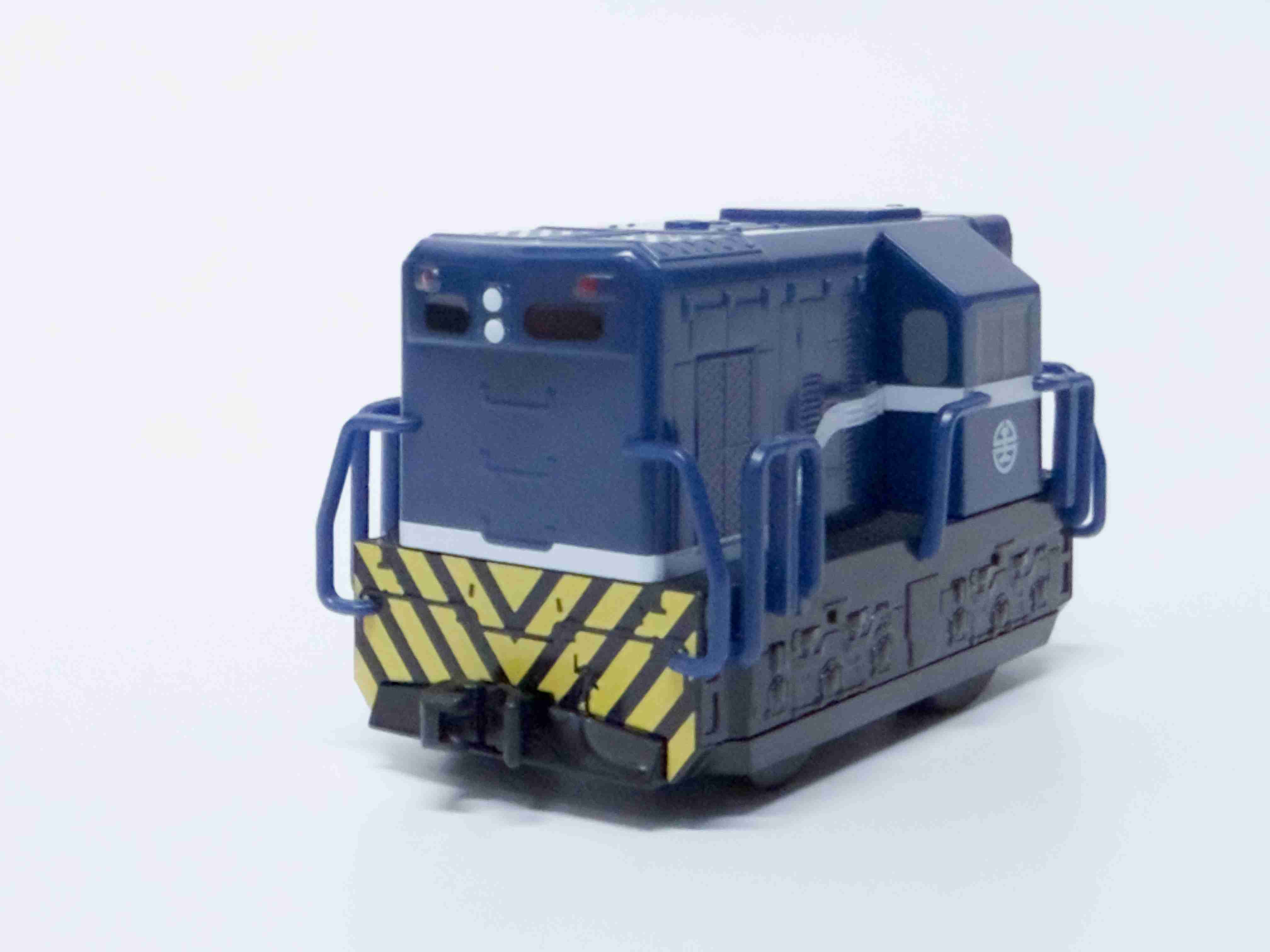 Mini 現貨 鐵支路 QV089 R20迴力車頭 - 孔雀藍