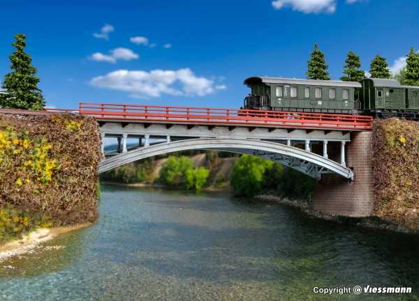 Mini 現貨 Kibri 37668 N.Z規 Werra bridge 瓦拉鐵橋.單線或複線