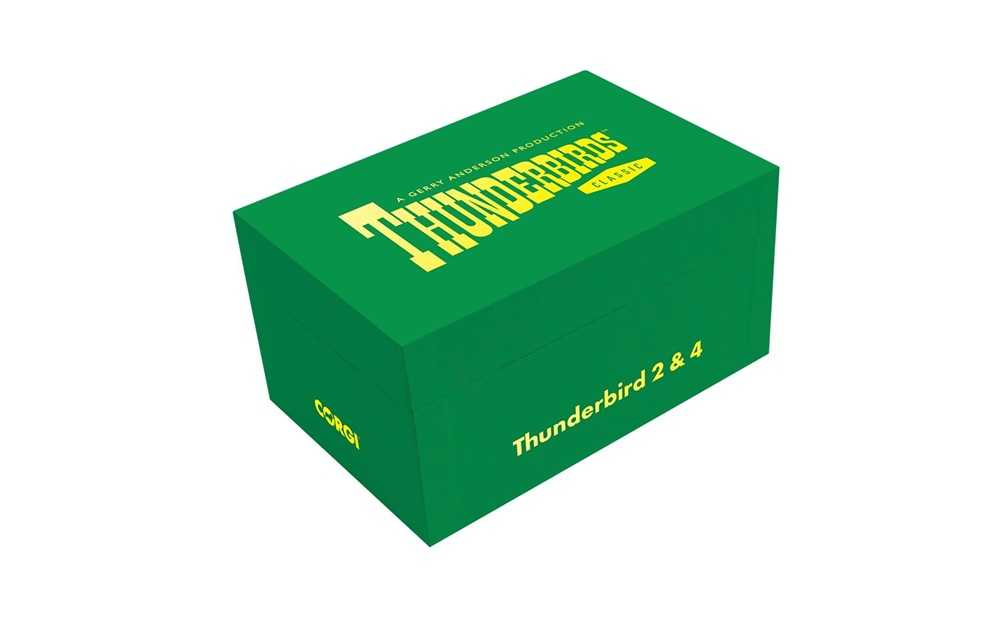 Mini 現貨 Corgi CC00804 F.A.B. Thunderbird 2 and 4 雷鳥神機隊