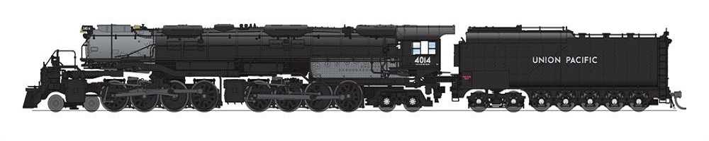 Mini 預購中 BLI 7237 N規 Big Boy #4014 數位音效冒煙蒸汽車