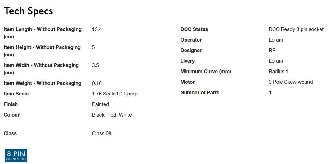 Mini 現貨 Hornby R30142 1:76 OO規 Loram, Class 08, 0-6-0 柴油車