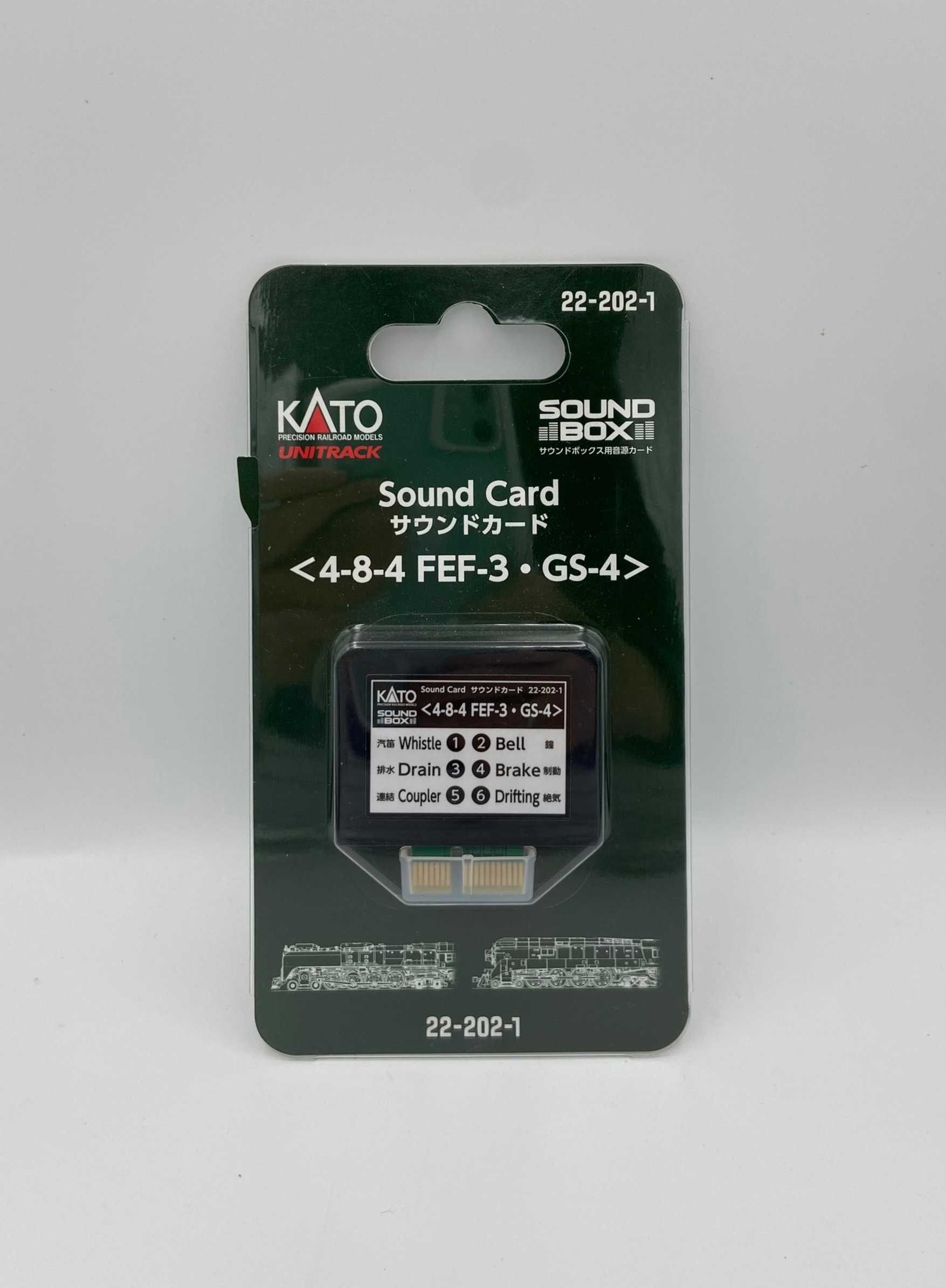 Mini 現貨 Kato 22-202-1 N規 4-8-4 FEF-3 GS-4 音效卡