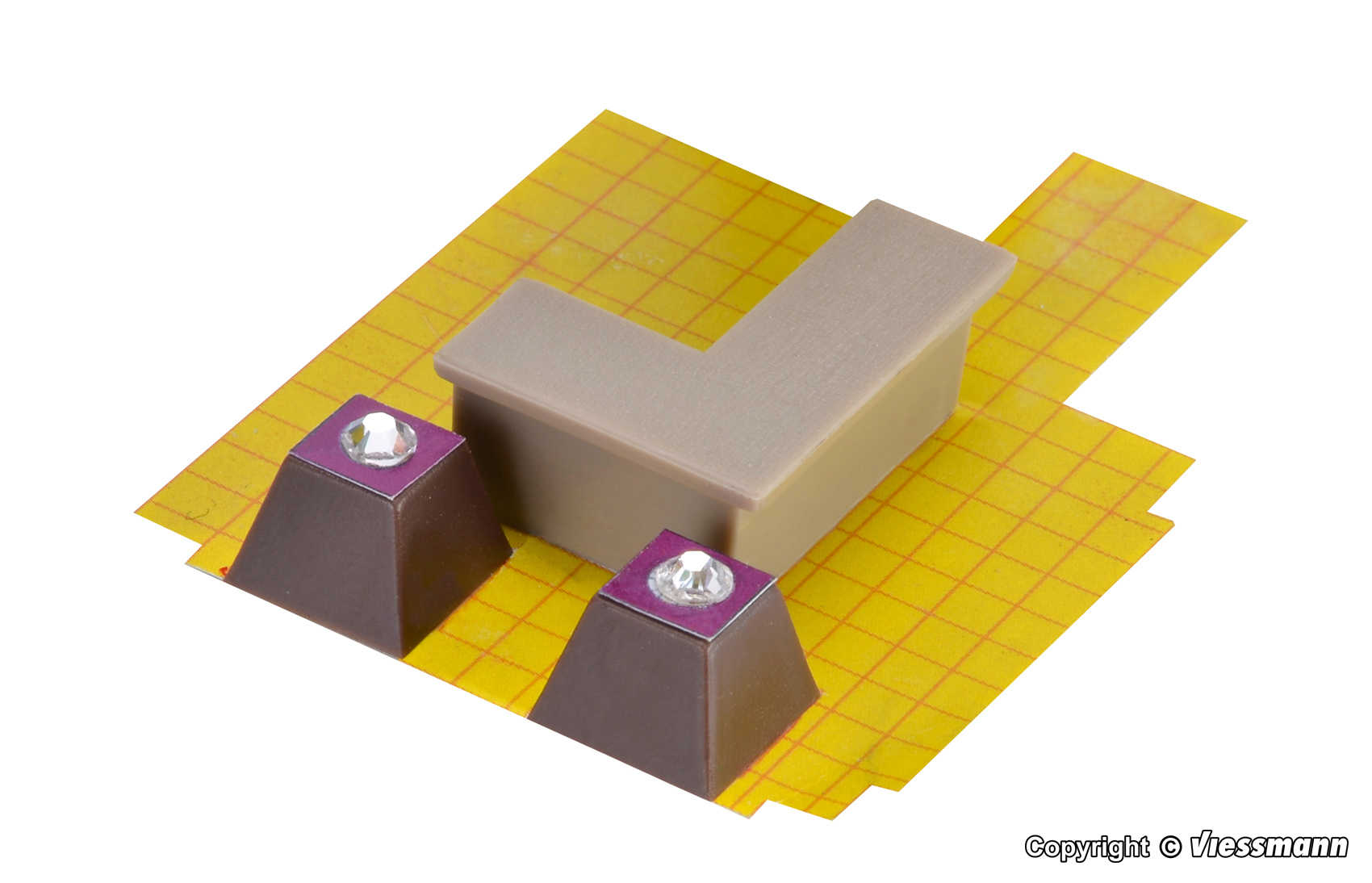 Mini 現貨 Vollmer 43600 HO規 珠寶商與搶劫現場.套件 (含室內燈)