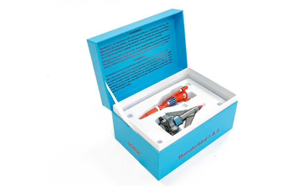 Mini 預購中 Corgi CC00902 F.A.B. Thunderbird 1 and 3 雷鳥神機隊