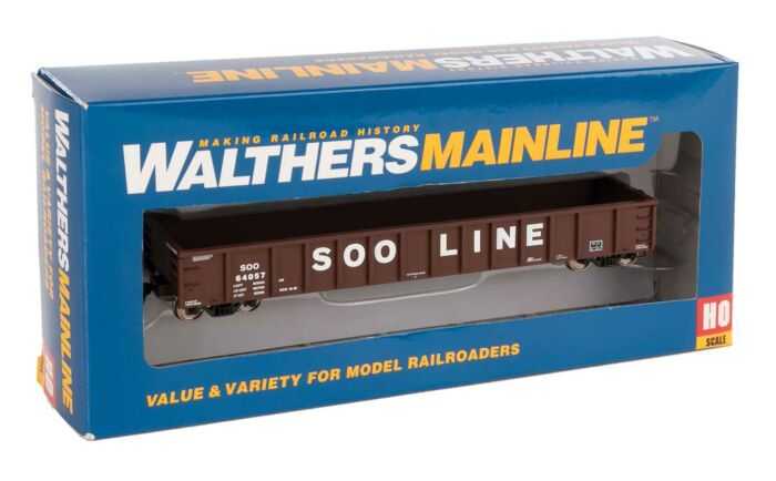 Mini 現貨 Walthers 910-6285 HO規 Soo Line #64057 53呎 敞車