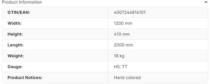 Mini 預購中 Noch 81610 HO規 Mittenwald Layout 地形場景