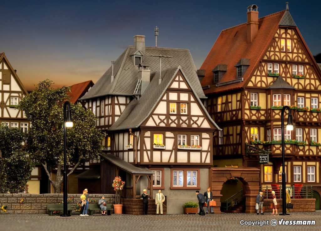 Mini 現貨 Kibri 38901 HO規 Gatehouse Miltenberg 米爾滕貝格門樓