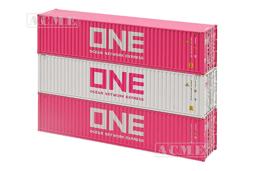 Mini 預購中 A.C.M.E. 95039 HO規 ”ONE“ 40呎 貨櫃組