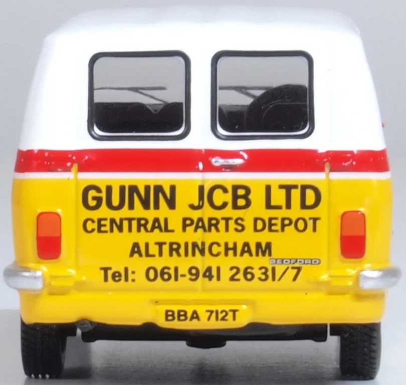 Mini 現貨 Oxford 76CFV001 1:76 Gunn JCB 貝德福 CF 貨車