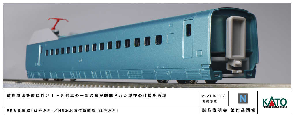 Mini 現貨中 Kato 10-1967 N規 H5系北海道新幹線 「はやぶさ」基本組 6輛