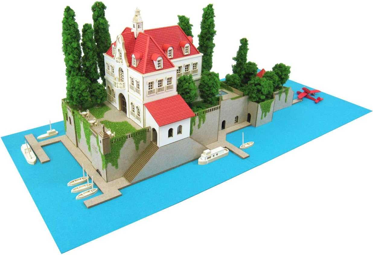 Mini 現貨 Sankei MK07-15 1/300 紅豬 阿德里亞諾酒店.紙模型