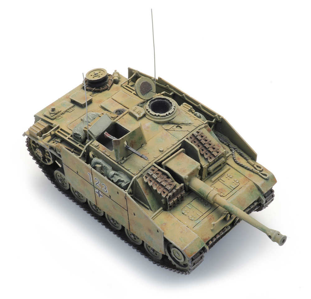 Mini 現貨 Artitec 6870562 HO規 StuG III Ausf. 坦克.迷彩