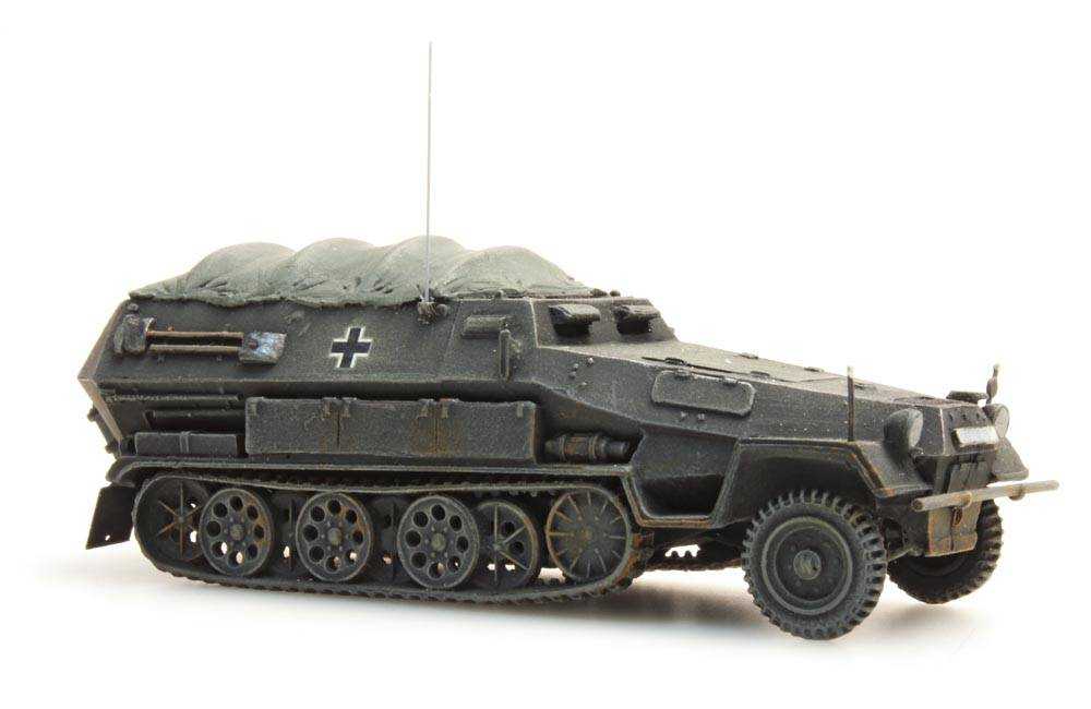Mini 預購中 Artitec 387.73-PG HO規 Sd. Kfz 251 / 8B 半履帶運輸車 灰