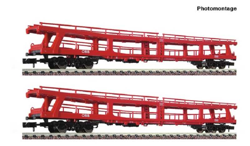 Mini 預購中 Fleischmann 829502 N規 汽車運輸車, 2入