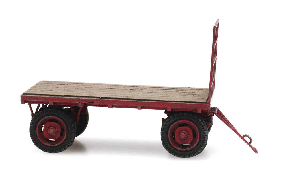 Mini 現貨 Artitec 387.426 HO規 Flat farm wagon 農用手推車