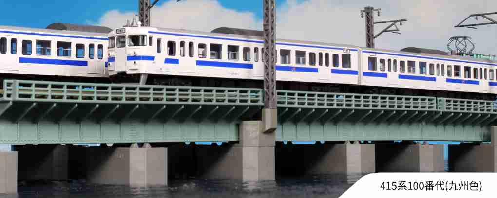 Mini 預購中 Kato 10-1538 N規 415系 100番代 電車組.4輛.九州色