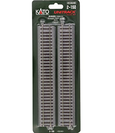 Mini 現貨 Kato 2-150 HO規 直線線路 246mm (4本入)