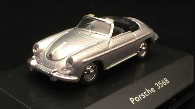 Mini 現貨 Welly 73106SW HO規 Porsche 356B 敞篷跑車.銀色