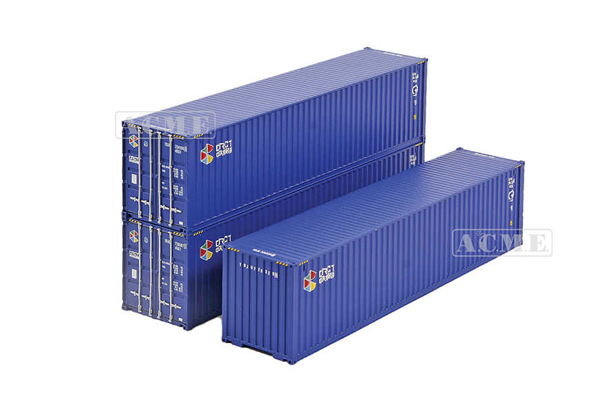 Mini 現貨 A.C.M.E 95042 HO規 ”中鐵集裝箱“ 40呎 貨櫃組