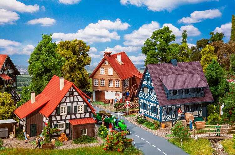 Mini 現貨 Faller 190076 HO規 傳統葡萄園製酒莊