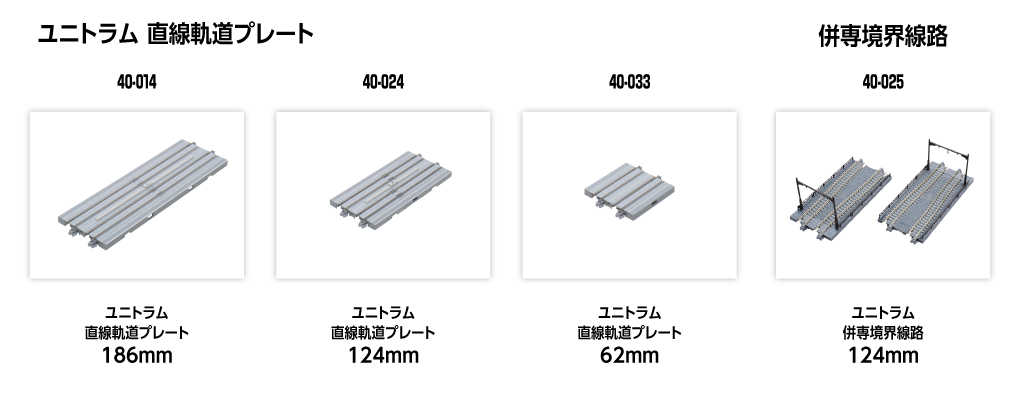 Mini 現貨 Kato 40-024 N規 UNITRAM直線軌道板124mm