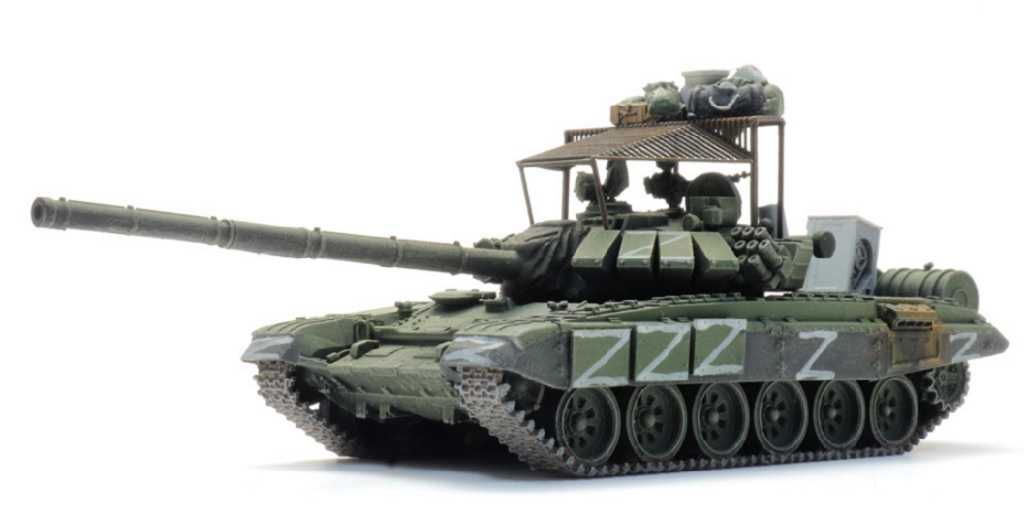 Mini 現貨 Artitec 6870691 HO規 俄羅斯 T-72B obr 1989g.戰車