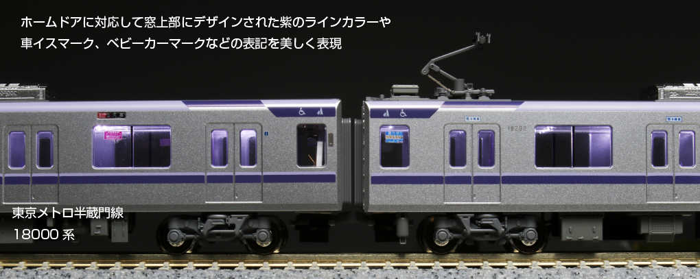 Mini 現貨 Kato 10-1760 N規 東京地鐵半藏門線 18000系 (六輛基本組)