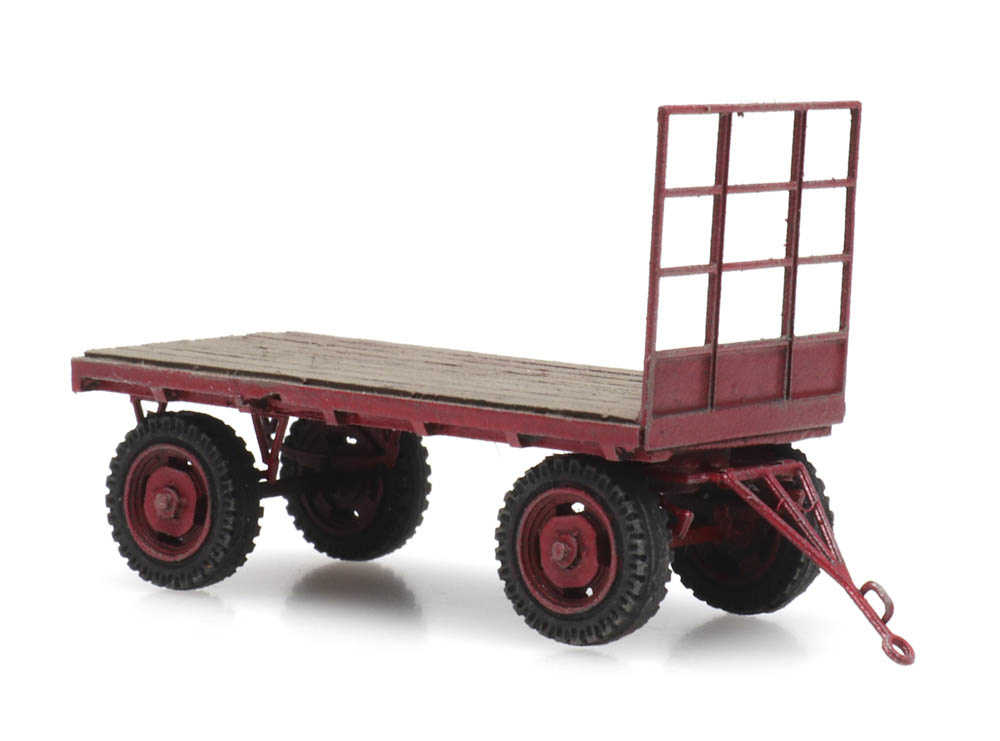 Mini 現貨 Artitec 387.426 HO規 Flat farm wagon 農用手推車