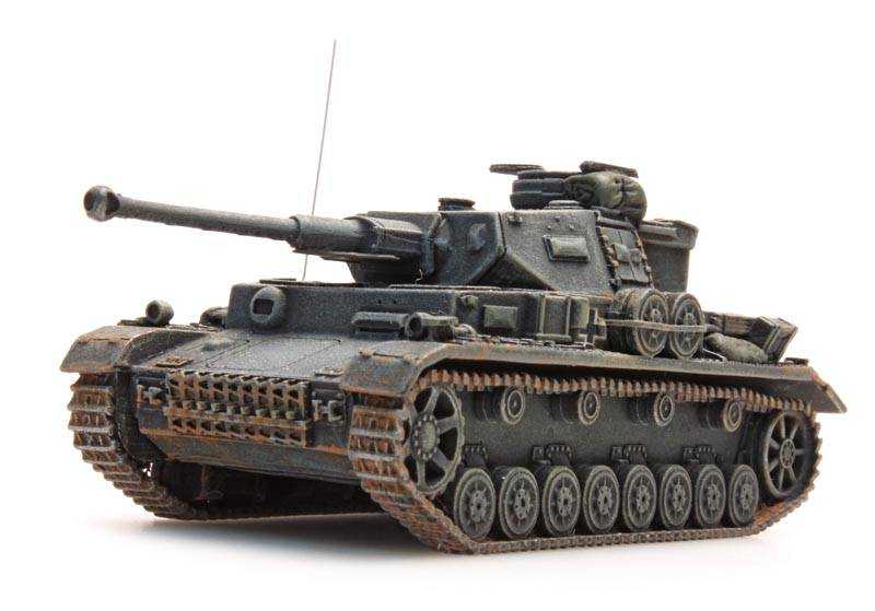 Mini 預購中 Artitec 387.108-GR HO規 Panzer IV 德國四號坦克