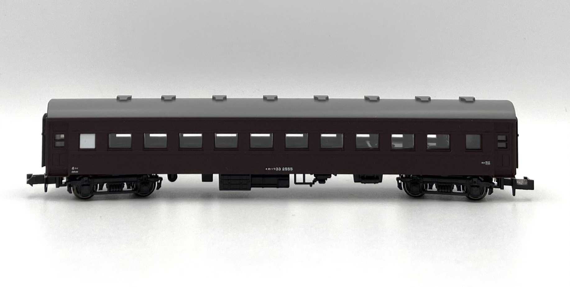 Mini 預購中 Kato 5128-3 N規 33茶色 客車廂 戰後形 (有尾燈)