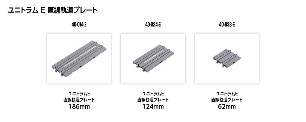 Mini 現貨 Kato 40-024-E N規 UNITRAM E 直軌 124mm