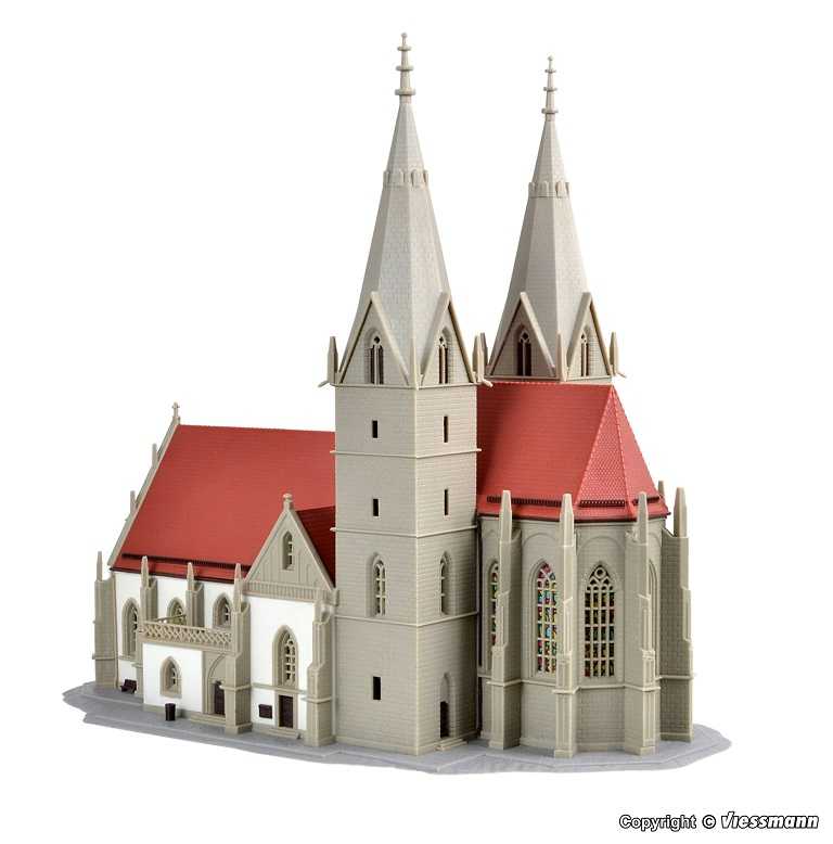 Mini 現貨 Kibri 36818 Z規 Church Oberhofen-Göppingen 奧伯霍芬教堂.套件