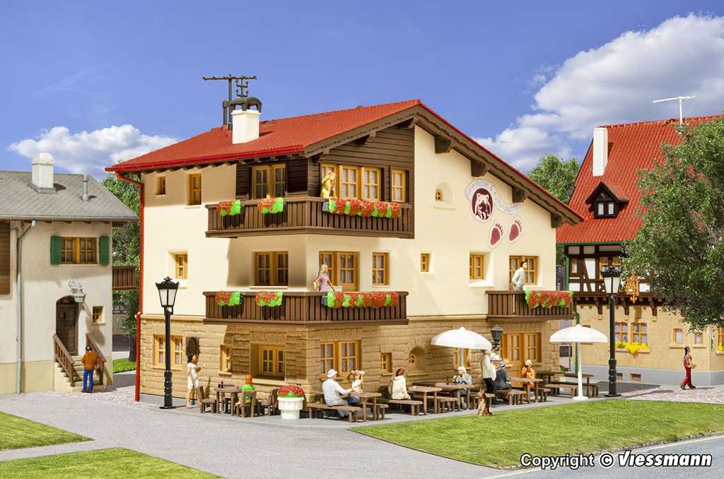 Mini 現貨 Kibri 38827 HO規 酒店 組裝模型