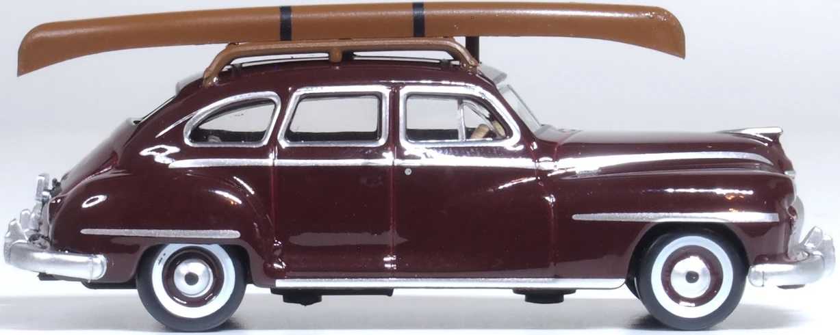 MJ 現貨 Oxford 87DS46007 1:87 Desoto Suburban 1946/8（獨木舟）皇家馬龍