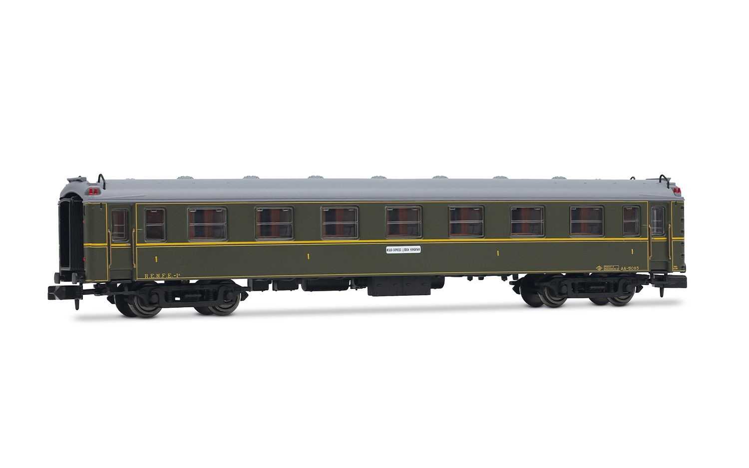 Mini 現貨 Arnold HN4486 N規 CIWL \"Sud Express\" 客車廂.3輛