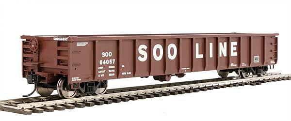 Mini 現貨 Walthers 910-6285 HO規 Soo Line #64057 53呎 敞車