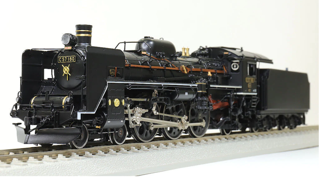 Mini 現貨天資堂11093 HO規C57形蒸気機関車180号機JR東日本仕様- 微縮