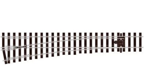 Mini 現貨 Peco SL-E896 Gauge 1 L/H Turnout 左岔