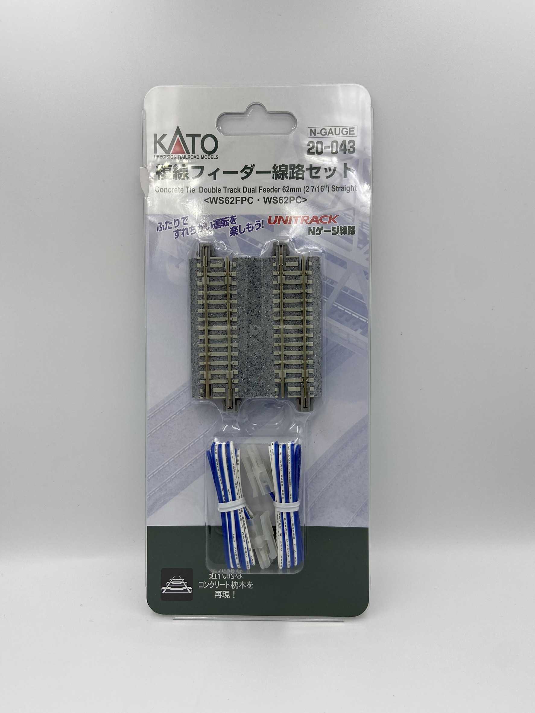 Mini 現貨kato 043 N軌複線用入電軌 微縮世界 線上購物 有閑購物