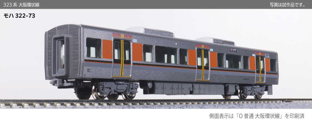 Mini 現貨 Kato 10-1988 N規 323系 大阪環狀線 電車.基本組.3輛