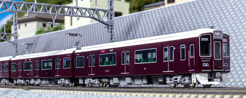 Mini 現貨 Kato 10-1822 N規 阪急電鐵 9300系 京都線 電車.4輛組
