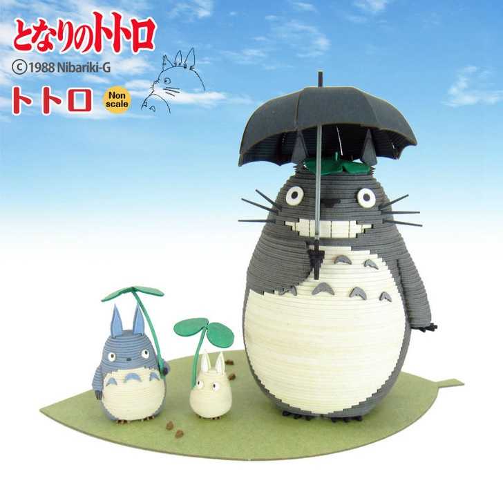 Mini 現貨 Sankei MK07-19  N規 吉卜力 龍貓 龍貓與小龍貓.紙模型