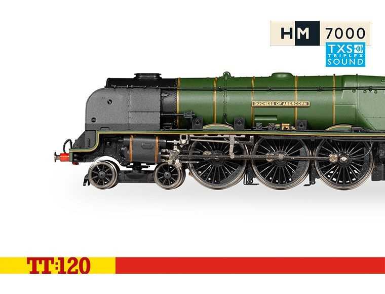 Mini 預購中 Hornby TT3012TXSM TT規 4-6-2, 46234, Era 5 數位音效蒸汽車