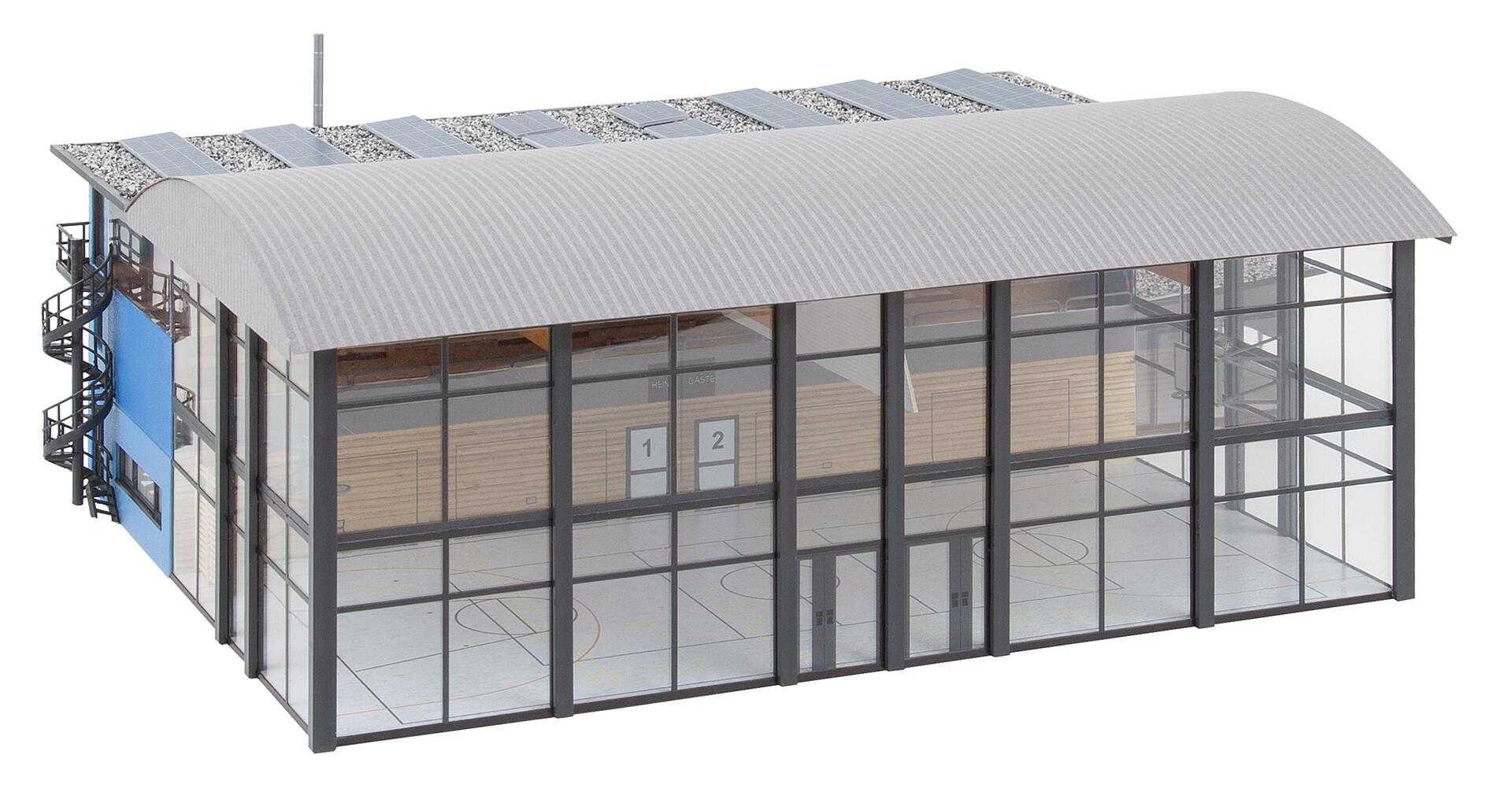 Mini 現貨 Faller 130613 HO規 體育館.雷射切割