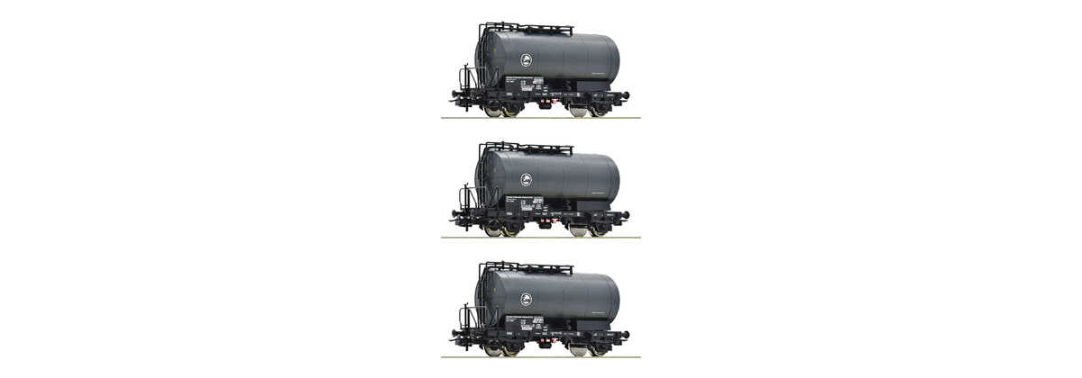 Mini 現貨 Roco 76005 HO規 Tank wagons, Eva 油罐車.3輛