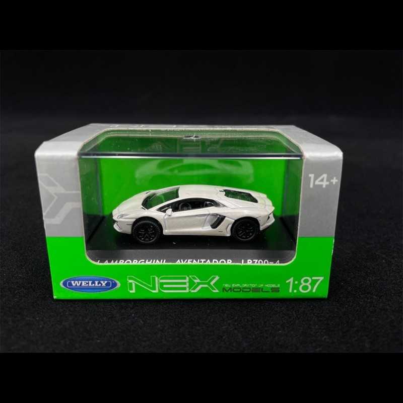 Mini 現貨 Welly 73146SW HO規 Lamborghini Aventador LP700-4 跑車.白