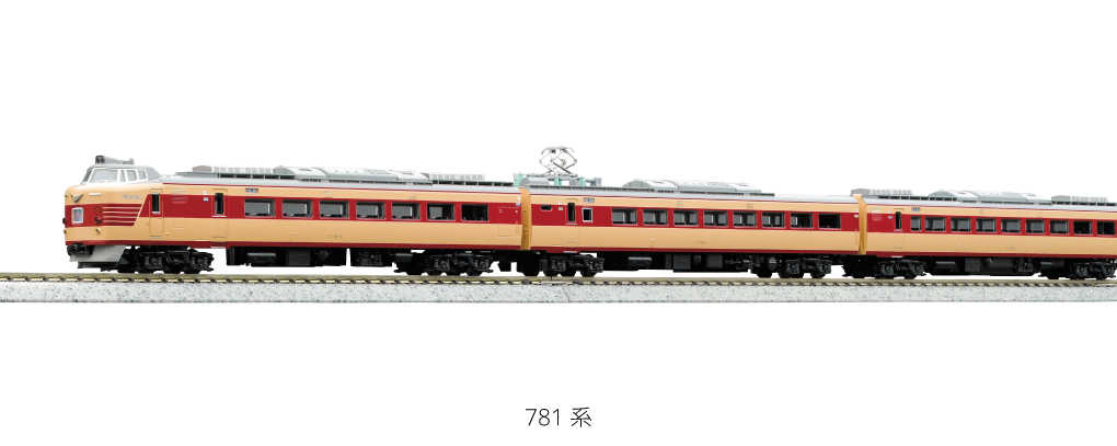 Mini 現貨 Kato 10-1327 N規 781系 電車.6輛組